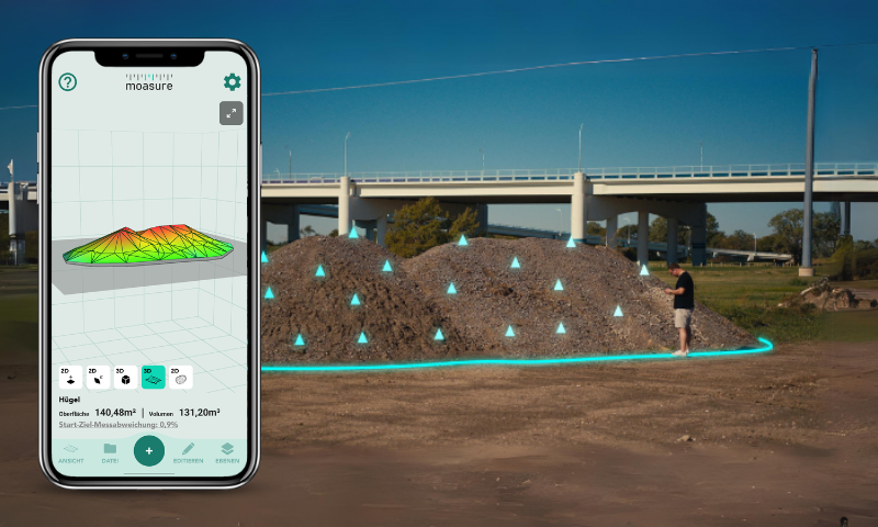 Endlich da: Update 2.0 - 3D-Volumen, 2D-Topografie, Aushub & Füllung